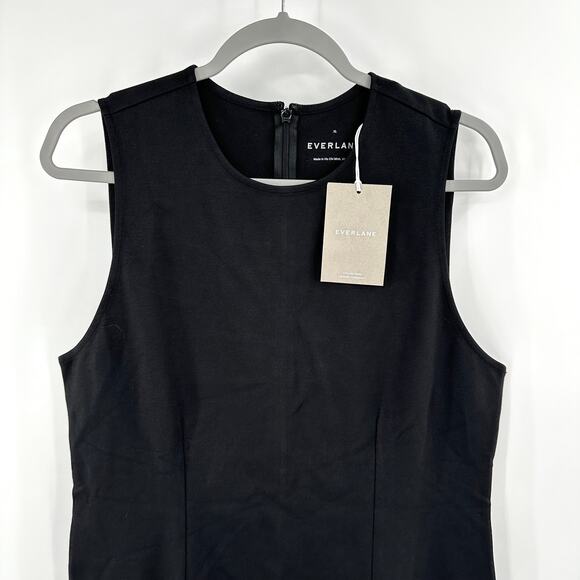 Everlane The Dream '90s Shift Dress in black Size XL - Picture 4 of 11